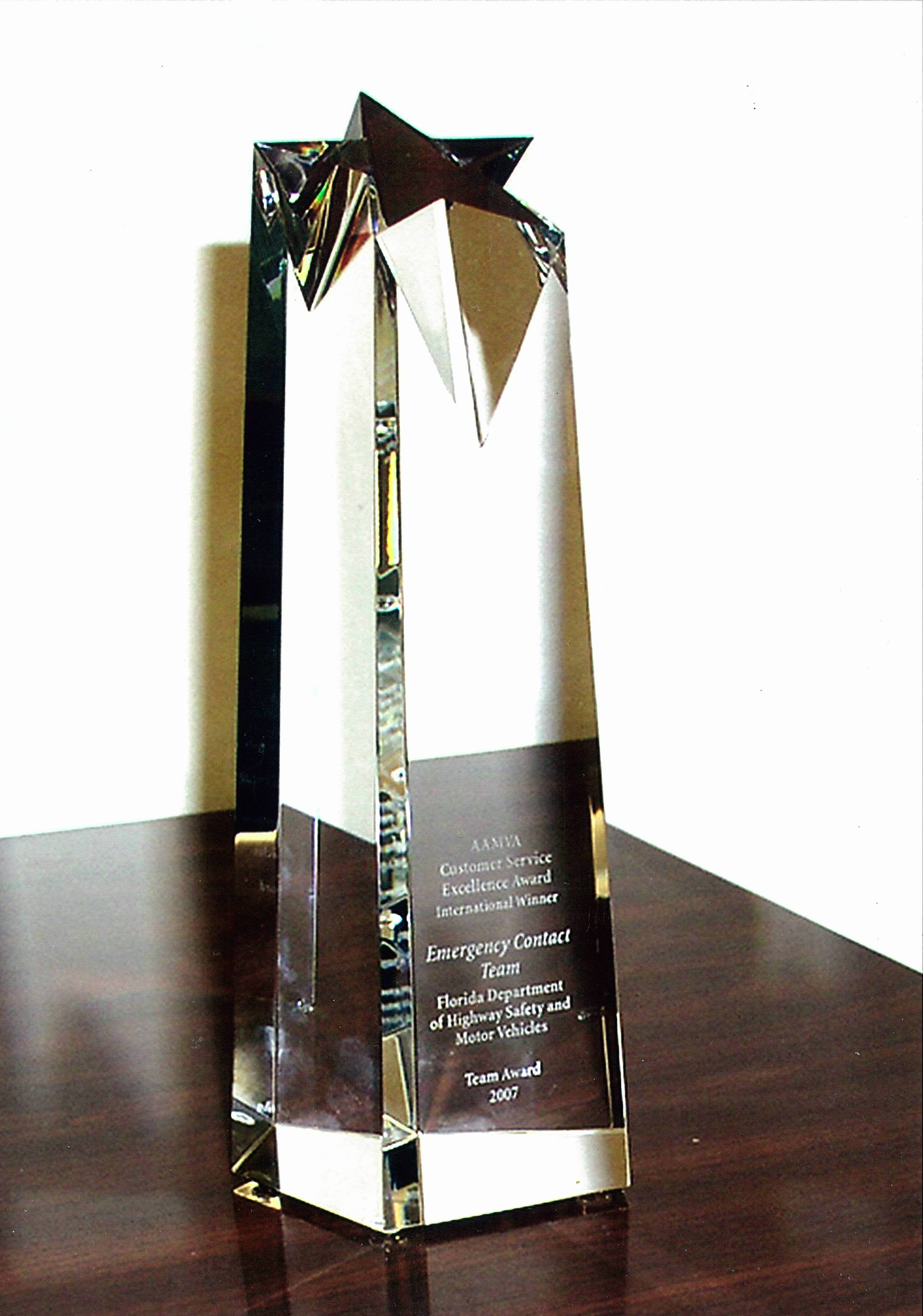 AAMVA Award won by Florida